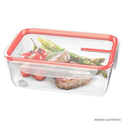 Pote Hermético Freshy Sanremo 1,24 Litros com Travas