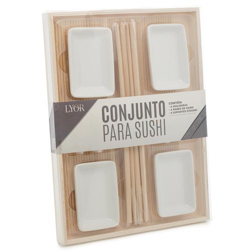 Kit para Sushi Lyor com 13 Peças