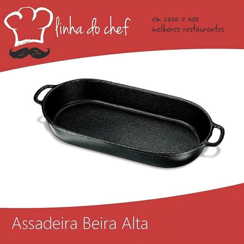 Assadeira Beira Alta em Ferro Fundido 36x21 cm Fumil