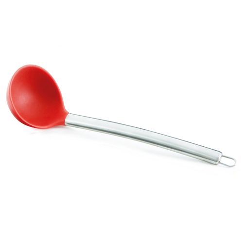 Concha de Silicone Mimo Style 30 cm com Cabo em Aço Inox
