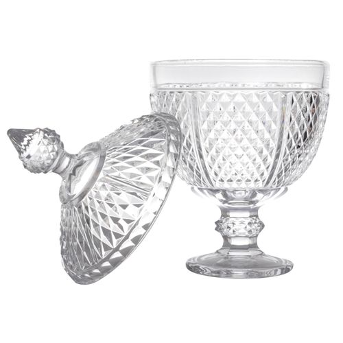 Bomboniere de Cristal Perseu com tampa 15,2x28 cm Lyor