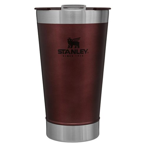 Copo Térmico de Cerveja Stanley 473 ml Vermelho com Tampa