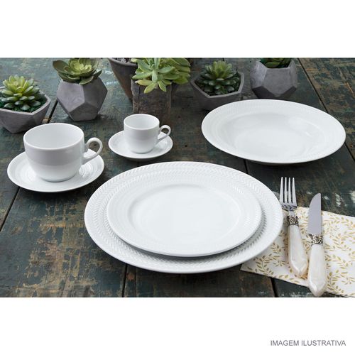 Prato de Sobremesa Chevron Germer 21 cm