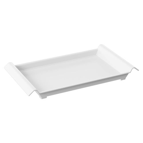 Bandeja Casual Coza Pequena Branca 34x19 cm