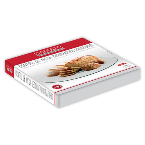 Prato Giratório de Vidro Hauskraft 40 cm