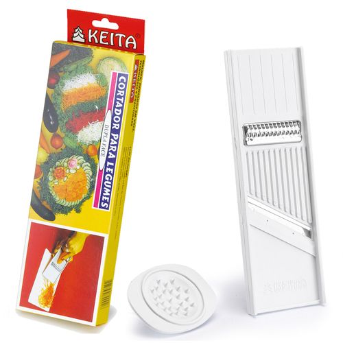 Cortador e Fatiador de Legumes Dupla Face Keita