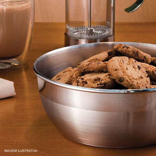 Pote Freezinox Tramontina 22 cm 2,8 Litros em Aço Inox sem Tampa