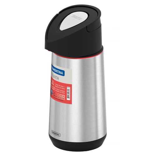 Garrafa Térmica Exata de 1,2 Litros Tramontina em Aço Inox