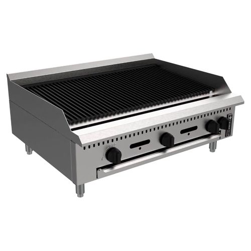 Chapa Grill Char Broiler de Mesa Prime a Gás Venâncio PCG090G 90x73 cm