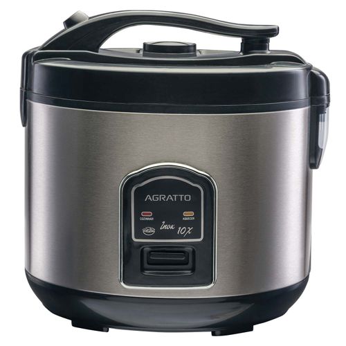Panela Elétrica de Arroz PAI10X Agratto em Aço Inox 700w 127v