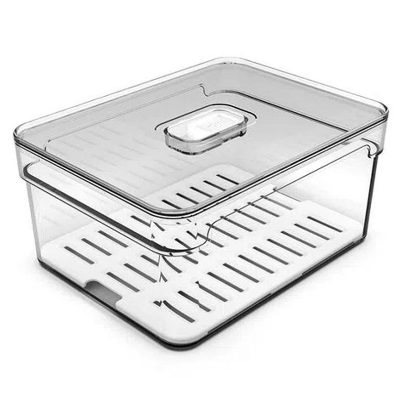 Organizador_de_Geladeira_Clear_Fresh_OU_Com_Escorredor_Interno_22_Litros_1030471