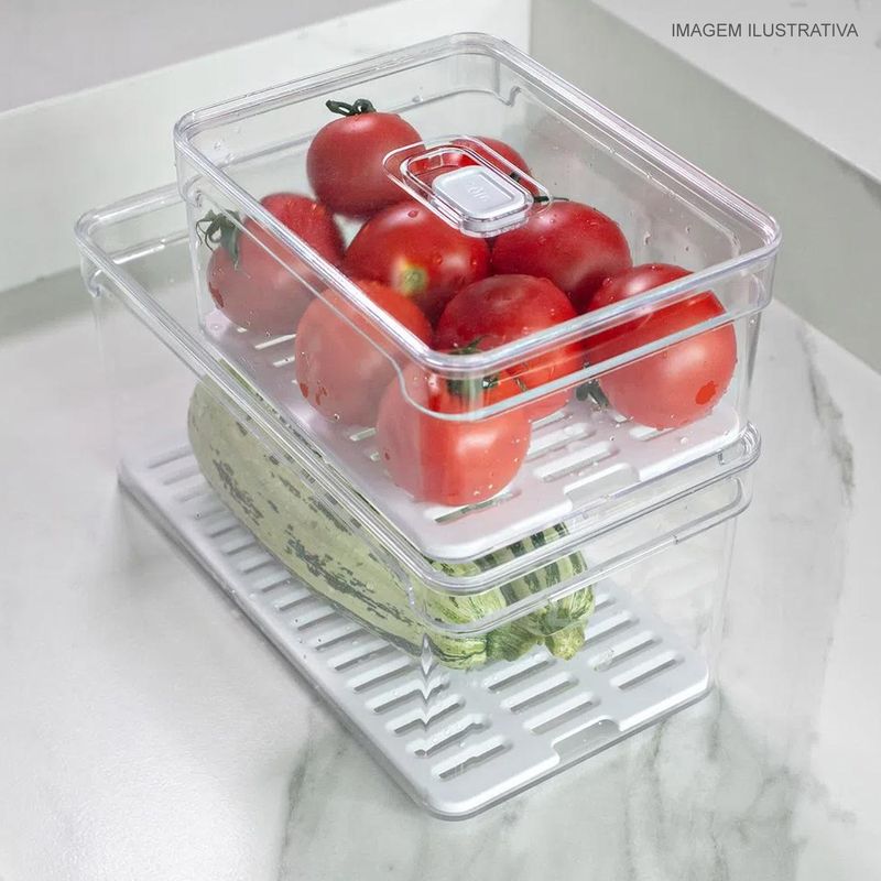 Organizador_de_Geladeira_Clear_Fresh_OU_Com_Escorredor_Interno_22_Litros_1030472