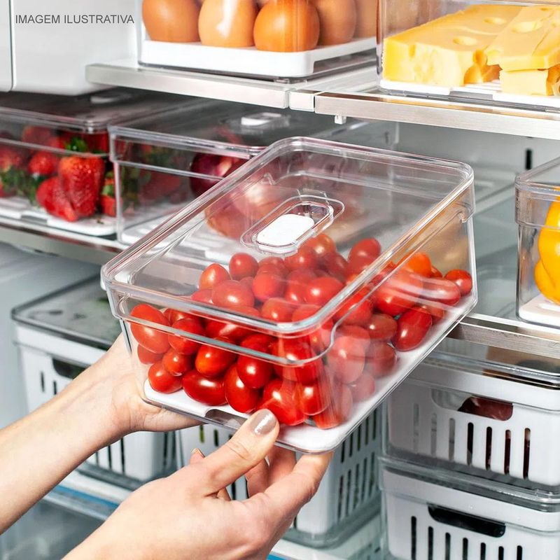 Organizador_de_Geladeira_Clear_Fresh_OU_Com_Escorredor_Interno_22_Litros_1030473