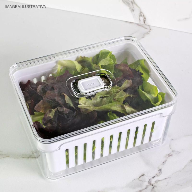 Organizador_de_Geladeira_Clear_Fresh_OU_Com_Escorredor_Interno_22_Litros_1030477