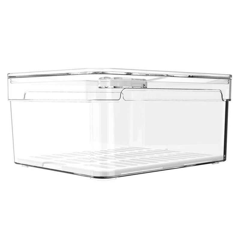 Organizador_de_Geladeira_Clear_Fresh_OU_Com_Escorredor_Interno_22_Litros_1030479