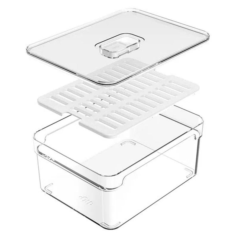 Organizador_de_Geladeira_Clear_Fresh_OU_Com_Escorredor_Interno_22_Litros_10304711