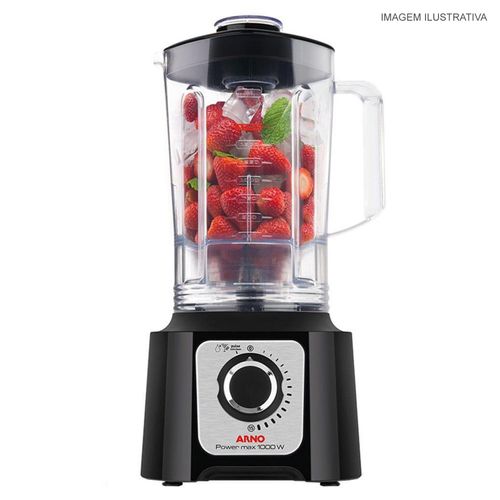 Liquidificador Power Max Arno 1000w Preto 127v
