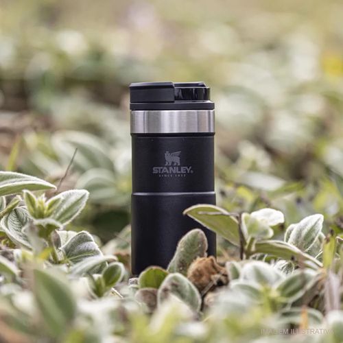 Mug Térmica Neverleak Stanley 250 ml Black