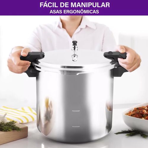 Panela de Pressão de Alta Capacidade Pro 20 Litros Rochedo