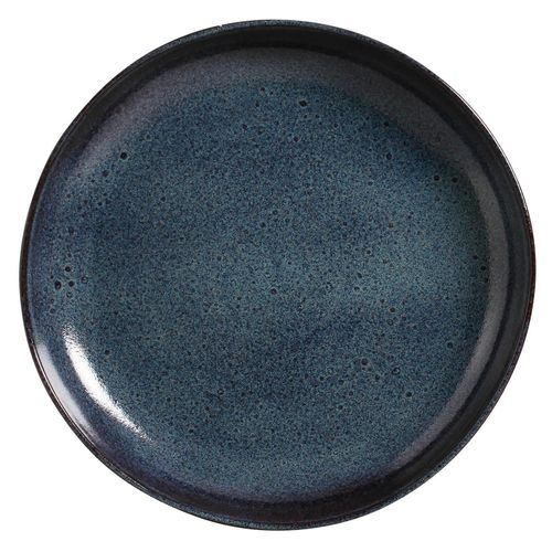 Travessa Redonda Orgânica Stoneware Titanium Porto Brasil 36 cm