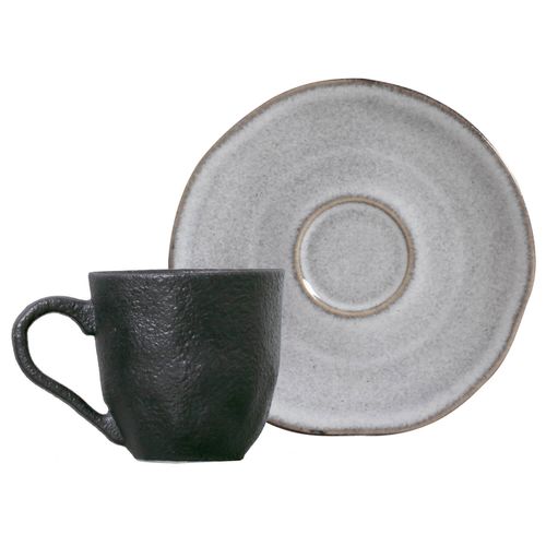 Xícara de Café Orgânico Concreto Porto Brasil 120 ml