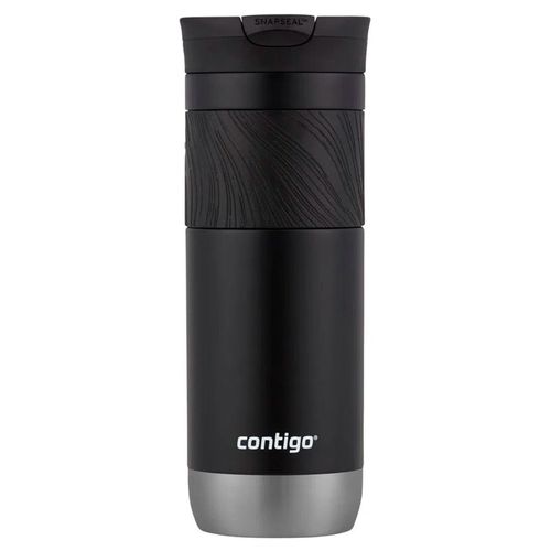 Copo Térmico Snapseal Byron Contigo 591 ml Preto em Aço Inox