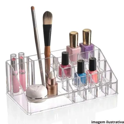 Organizador para Acessórios Hana 22x12,5 cm com Divisória Ordene
