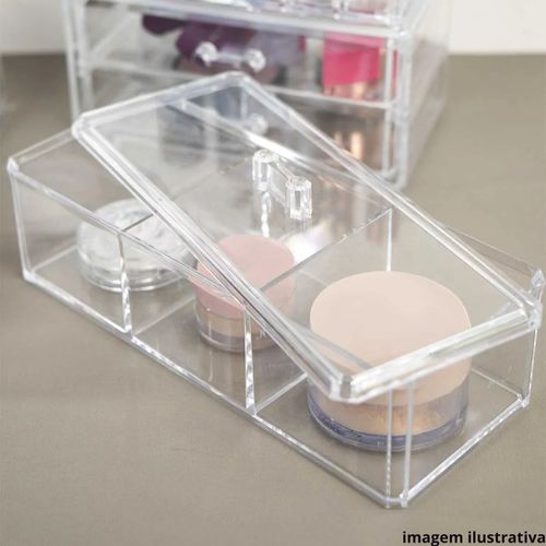 Organizador para Acessórios Hana 22x9 cm com Divisória Ordene