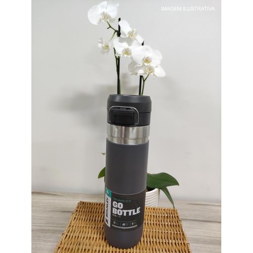 Garrafa Térmica Quick Flip Stanley 710 ml Charcoal