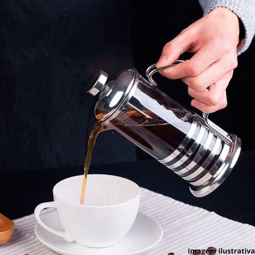 Cafeteira de Prensa Francesa Mimo Style 350 ml em Aço Inox