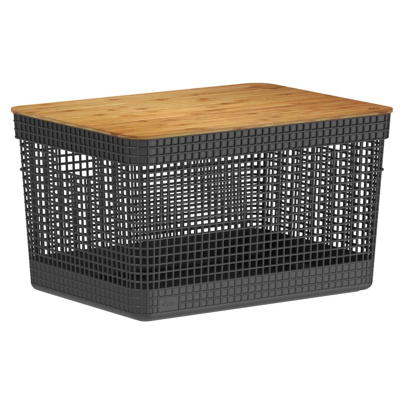 Cesto_Organizador_Grid_OU_20_Litros_com_Tampa_de_Bambu_Preto_1039102