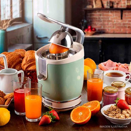 Espremedor Frutas Vintage Ariete Verde 220v