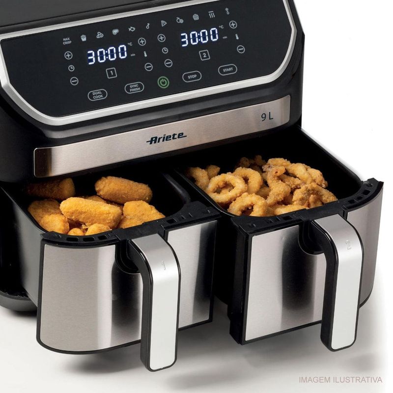 Fritadeira_Air_Fryer_Ariete_2_Cestos_45_Litros_127v_1072274