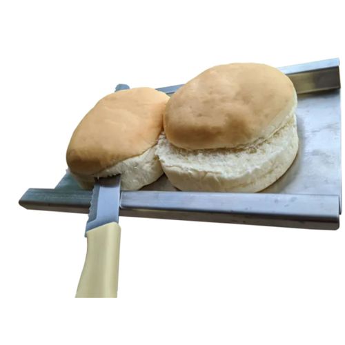 Reguá para Pão de Hamburguer Aisa 16 cm em Aço Inox