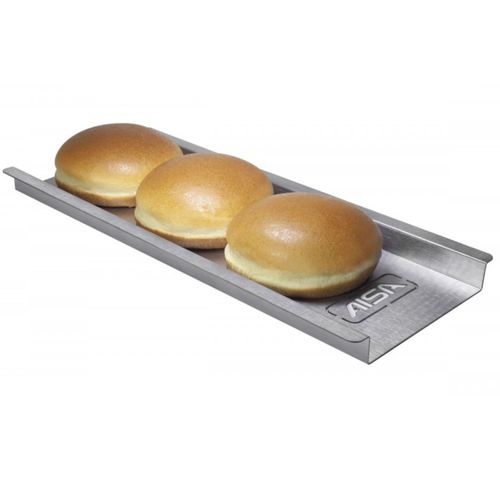 Reguá para Pão de Hamburguer Aisa 34 cm em Aço Inox