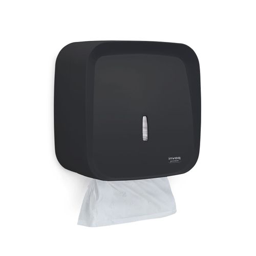 Dispenser de Papel Toalha Invoq Preto Premisse