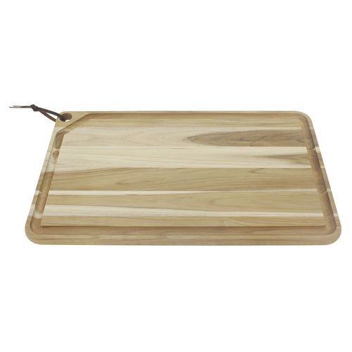 Tábua para Churrasco Tramontina 60x36 cm em Madeira Teca