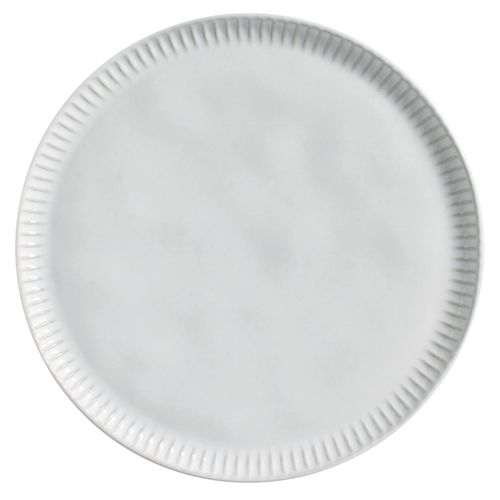 Prato Raso Linhas New White Porto Brasil 27,5 cm