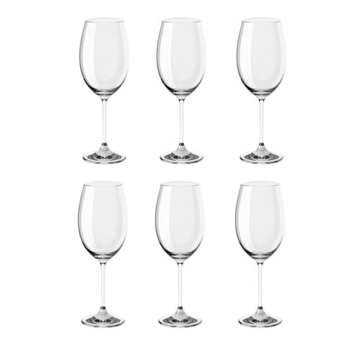 Taça Vinho Tinto Pleasure Cristal Haus 450 ml 6 Peças