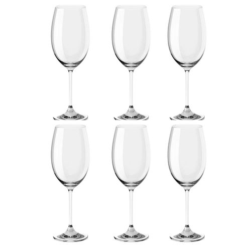 Taça Vinho Branco Fizzy Cristal Haus 350 ml com 6 Peças
