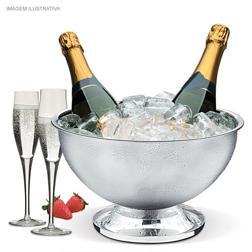 Champanheira Lyon Brinox 6 Litros com Separador para 3 Garrafas