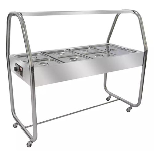 Buffet Gelo-X Cromado EA6TX Venâncio com Cubas
