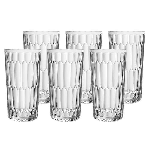 Jogo de Copo Long Drink Majestic Mimo Style 385 ml com 6 Peças Clear