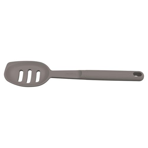 Colher para Servir Vazada Tramontina Softta em Silicone Cinza