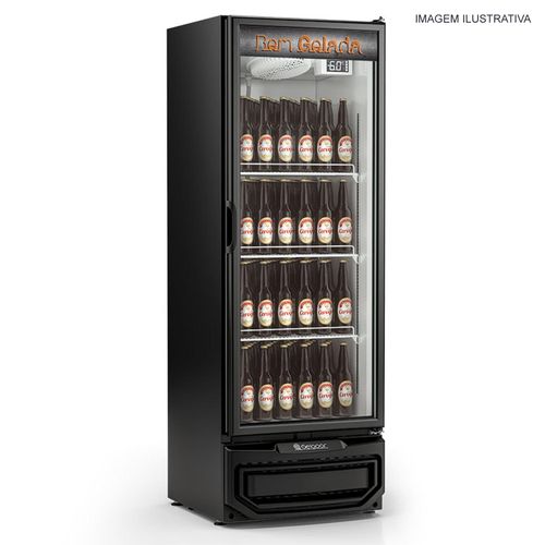 Cervejeira 414 Litros GRBA-400PV PR Gelopar com Porta de Vidro 220v