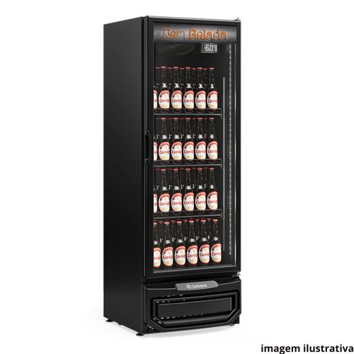 Refrigerador Expositor 414 Litros GRBA-400PV PR Gelopar 127v