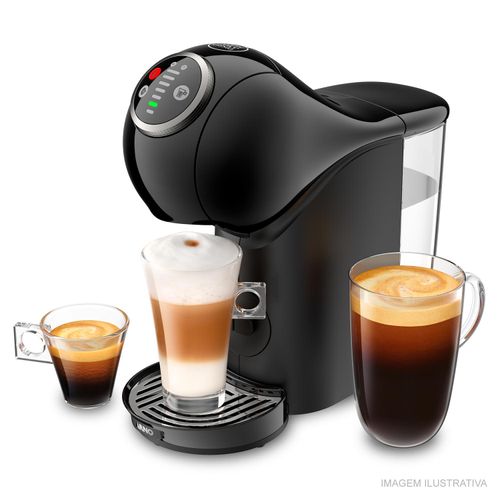 Cafeteira Expresso Dolce Gusto Gênio S Plus Arno Preta 220v
