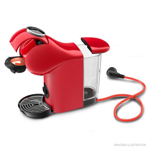 Cafeteira Expresso Dolce Gusto Gênio S Plus Arno Vermelha 220v