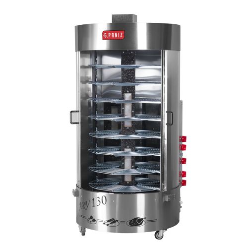 Assador Rotativo Vertical A Gás ARV130QC G.Paniz