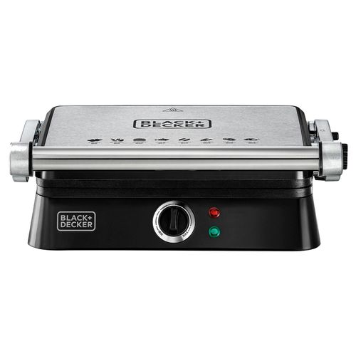 Grill Elétrico Gourmand Gris G1400-BR Black Decker 127v